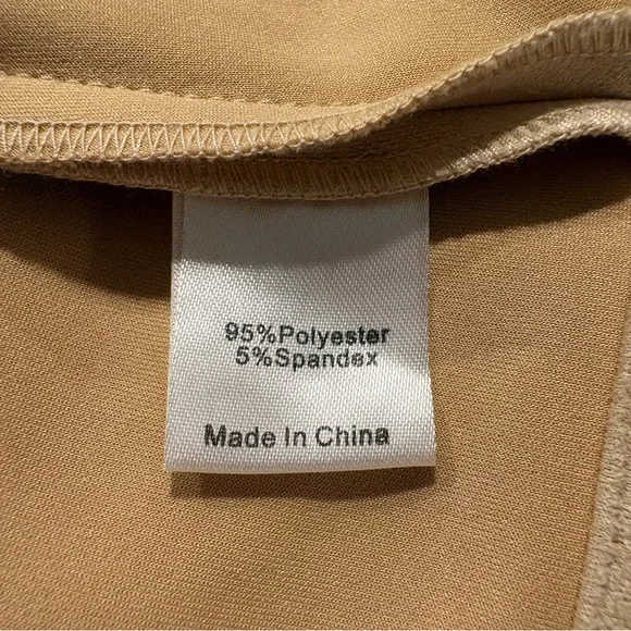 Tuckernuck Bone Margot Faux Suede Top Size Medium - Picture 11 of 12